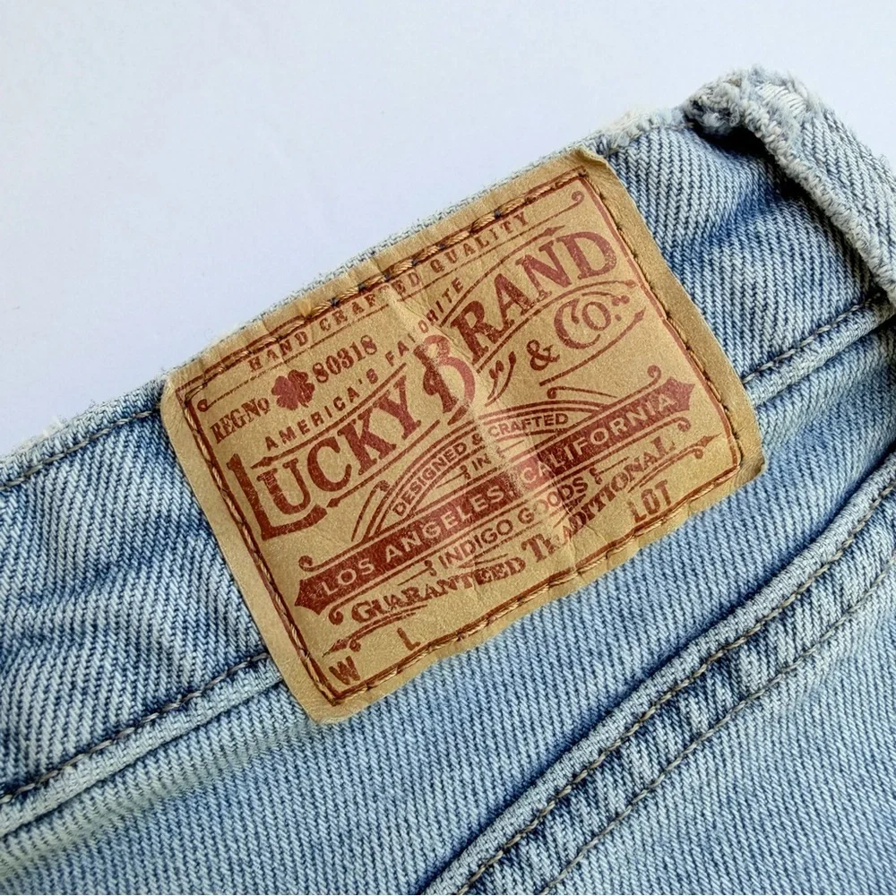 Woman’s Lucky Brand🍀Denim Jeans Bridgette Cropped Flare Size 6/28​ - Picture 10 of 12